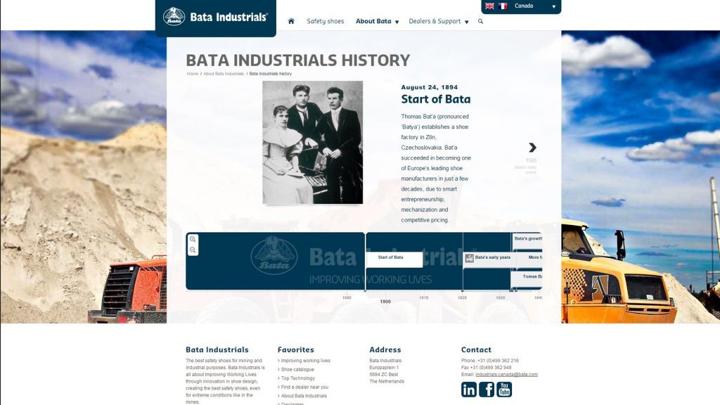 Bata Industrials History Page